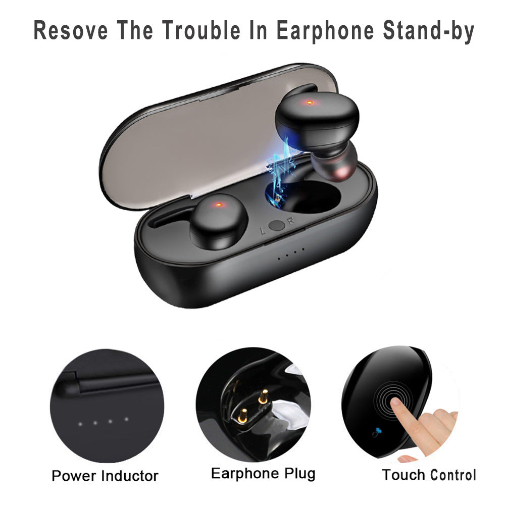 Y30 Bluetooth Headset Wireless Bluetooth TWS5.0 Earphone In-ear Mini Earphone